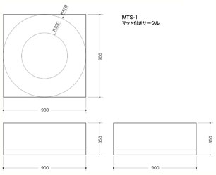 マット付サークル・MTS1図面