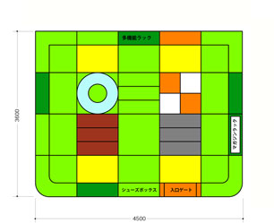 アスレチック・Bセット図面