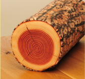 丸太クッション樹皮タイプ型置きクッションです 丸太クッション樹皮タイプ型置きクッション